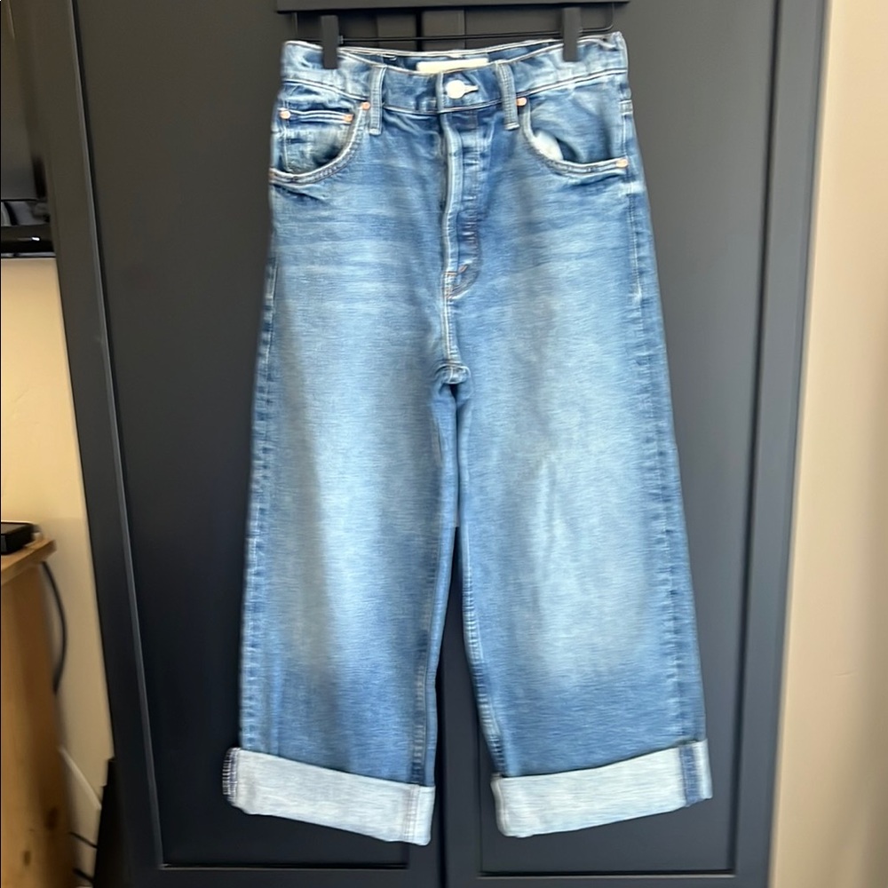 MOTHER High Waisted Spinner Skimp Jeans